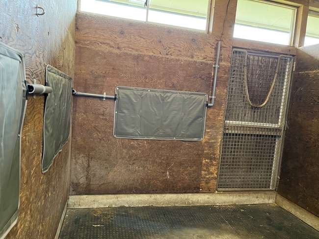 A stall with DENBA installed