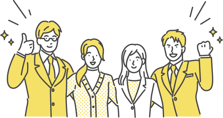 採用イメージイラスト