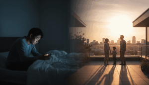 長時間のスマートフォン使用で睡眠が浅くなる理由｜電磁波環境と脳の興奮状態の関係